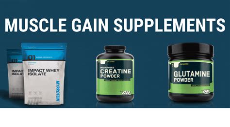 Muscle Gain Supplements - Idea Express