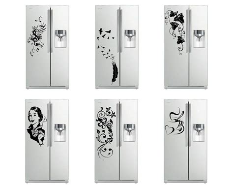 Fridge Sticker Removable High Quality Decal Refrigerator Decor