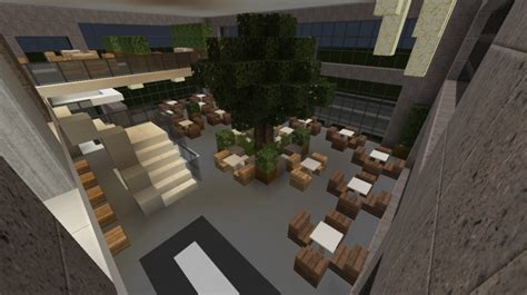 Modern Restaurant and Lounge (full interior) Minecraft Project