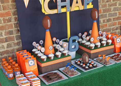 Football Football Party Ideas | Photo 7 of 24 | Catch My Party