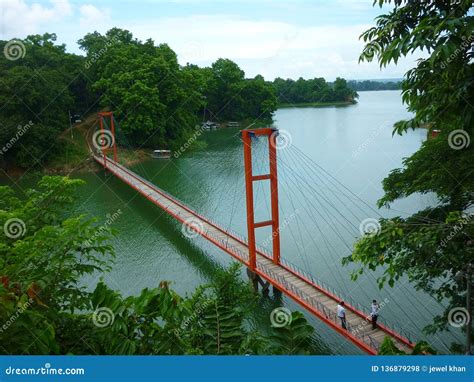 Hanging Bridge of Rangamati Hill Stock Photo - Image of hanging, bridge: 136879298