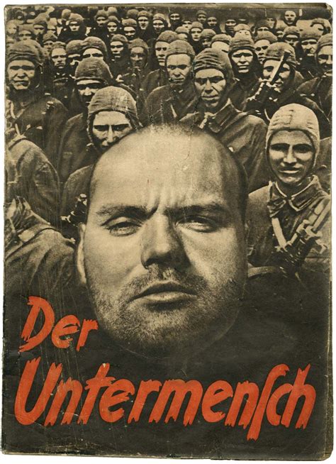 "Der Untermensch (The Sub-Human)" a publication by the SS Main Office ...