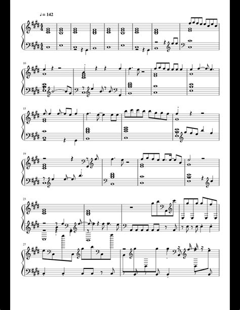 Silence - Marshmello ft. Khalid sheet music for Piano download free in ...