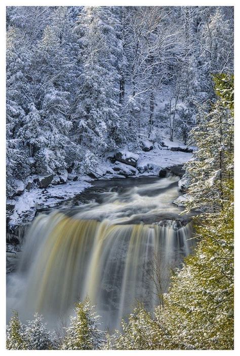 Winter Wonderland - Blackwater Falls, West Virginia | Blackwater falls, Winter scenery, Winter ...