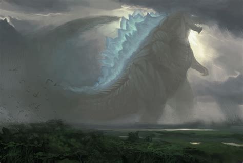 ArtStation - Earth Godzilla