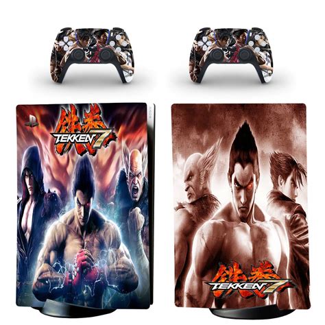 Tekken 7 PS5 Digital Edition Skin Sticker Decal Design 3 - ConsoleSkins.co