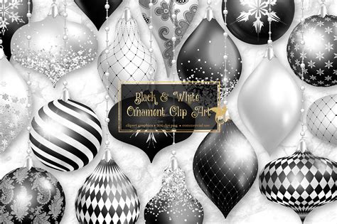 Black And White Christmas Ball Ornaments - Christmas Images 2021