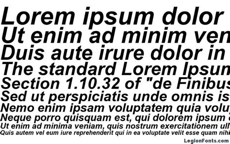 Arial Bold Italic Font Download Free / LegionFonts