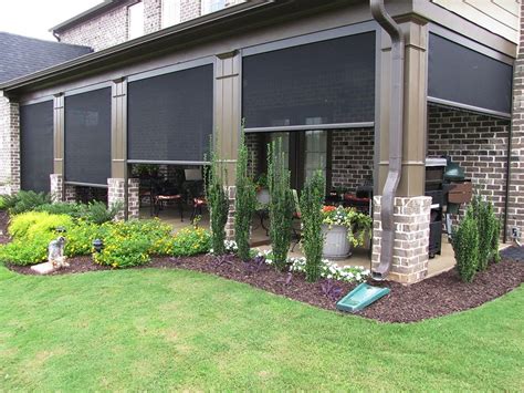 SRS Solar Screens | Backyard patio, Patio screen, Backyard