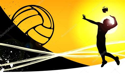 Volleyball background Stock Photo by ©IstONE_hun 25276335