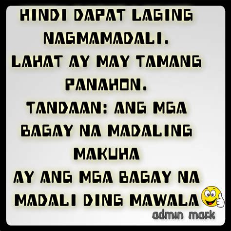 Mga Kasabihan Tungkol SA Buhay