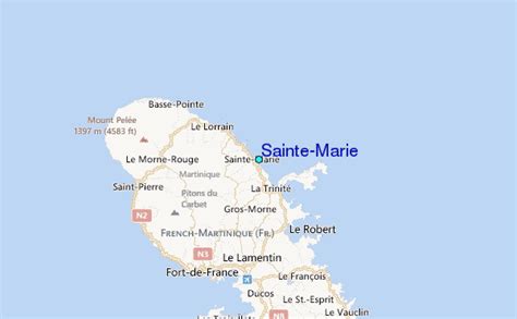 Sainte-Marie Tide Station Location Guide