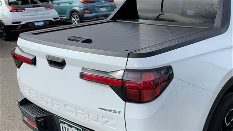 How to Remove Hyundai Santa Cruz Tonneau Cover - YouTube