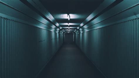 Free Images : blue, light, subway, infrastructure, darkness, tunnel ...