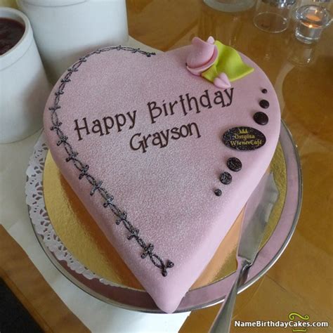 Happy Birthday Grayson Cakes, Cards, Wishes