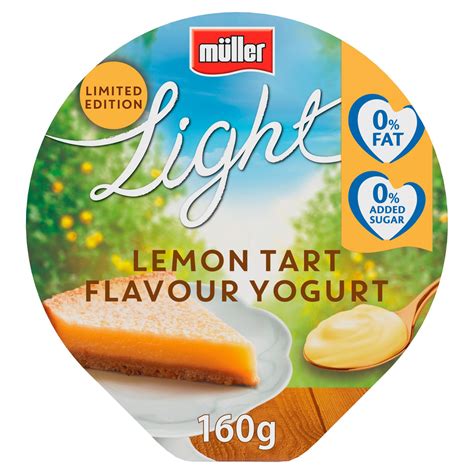 Muller Light Fat Free Limited Edition Yogurt 160g | Low Fat & Fat Free Yogurt | Iceland Foods