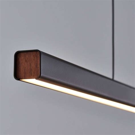 Mumu LED Linear Suspension Pendant Light by Seed Design | Linear pendant lighting, Modern ...