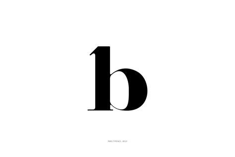 Paris Typeface Bold Plain Style Moshik Nadav Fashion Fonts Typography