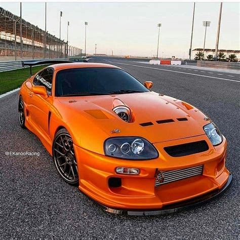 Orange Supra . #toyota #supra #supramk4 #mk4 #orange #2jz #turbocharger ...