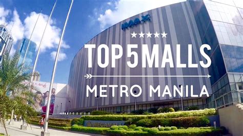 A World of Indulgence: The Top Five Malls of Metro Manila