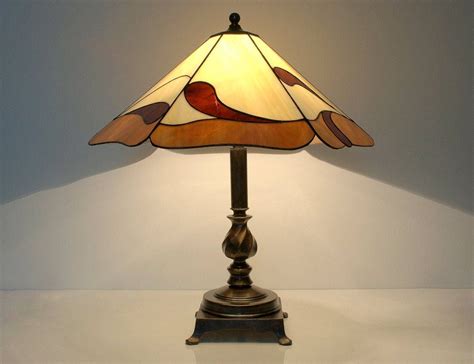 Pin by Zbigniew Brylewicz on Stained Glass Lamps - Tiffany Lamps | Stained glass table lamps ...