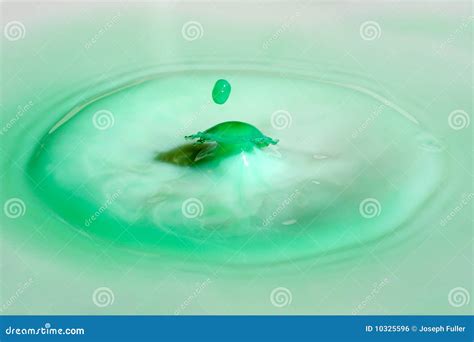 One Water Drop Hitting Another Royalty Free Stock Image - Image: 10325596