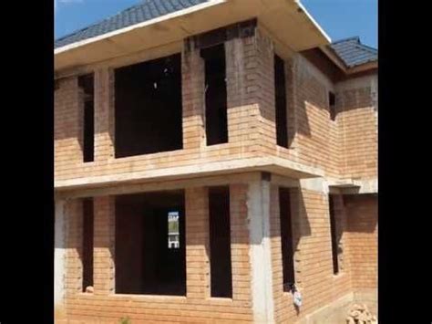 2 floors interlocking bricks house - YouTube in 2020 | Interlocking bricks, Brick house, House