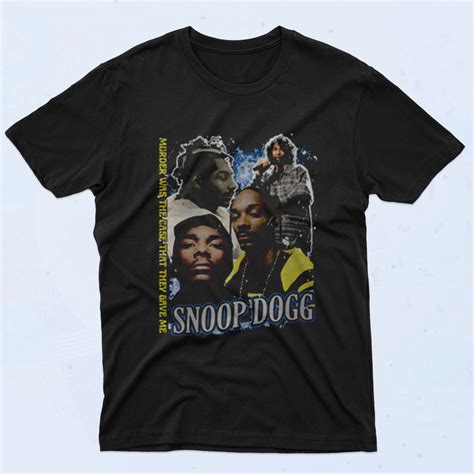 Snoop Dogg 90s Street Rapper 90s T Shirt Style - 90sclothes.com