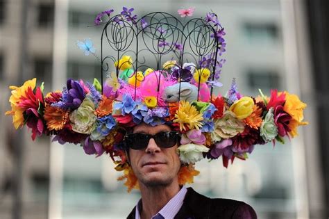 Fashion Highlights From New York's Easter Bonnet Parade 2012 | Easter bonnet, Easter hats ...