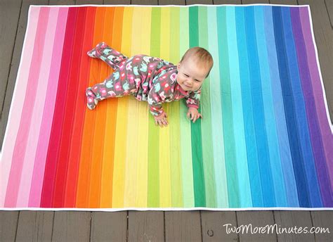 Easy Rainbow Quilt from a Jelly Roll – Crosscut Sewing Co.