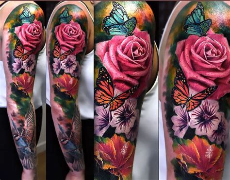 Pin by Emily Nelson on body canvas | Floral tattoo sleeve, Tattoo ...