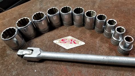 Vintage S-K Socket Set & Breaker Bar Review - YouTube