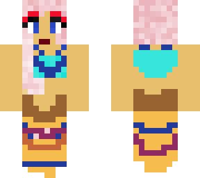 caspia the little mermaid | Minecraft Skins