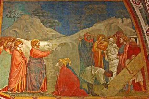 Raising of Lazarus, Giotto | Raising of lazarus, Giotto, Renaissance artists