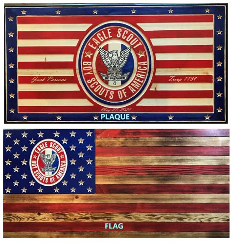 Eagle Scout Flags & Plaques FREE SHIPPING - Etsy