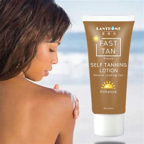 Lanthome Self Dark Tanning Cream Body Tanning Self Sun Tan Enhance ...