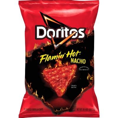 Doritos Flamin' Hot Nacho Cheese Tortilla Chips - 9.25oz : Target