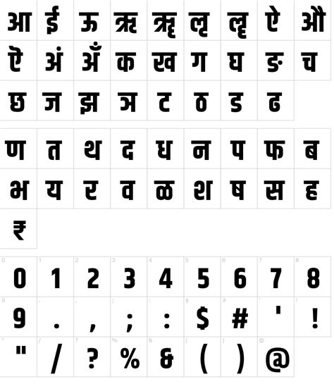 Sanskrit Devanagari Font