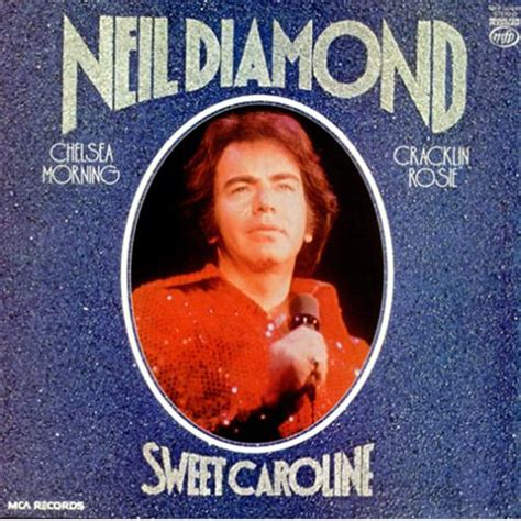 Neil Diamond Sweet Caroline UK vinyl LP album (LP record) (416466)