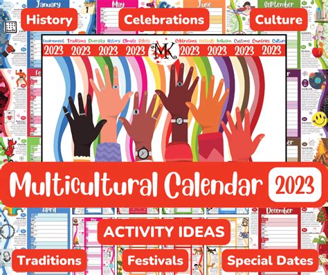 Calendar For Cultural Diversity 2024 - Calendar Printables