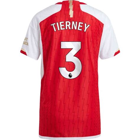 2023/24 adidas Kieran Tierney Arsenal Home Aunthetic Jersey - SoccerPro