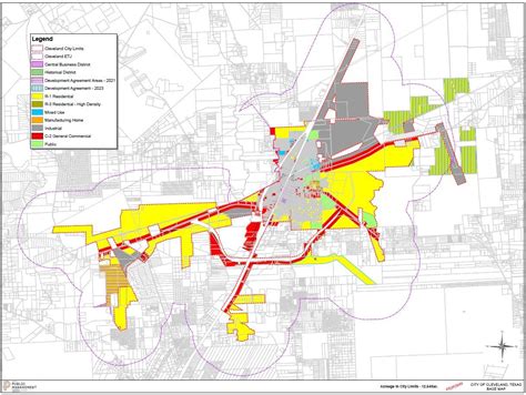 Map Of Cleveland Texas - Tourist Map Of English