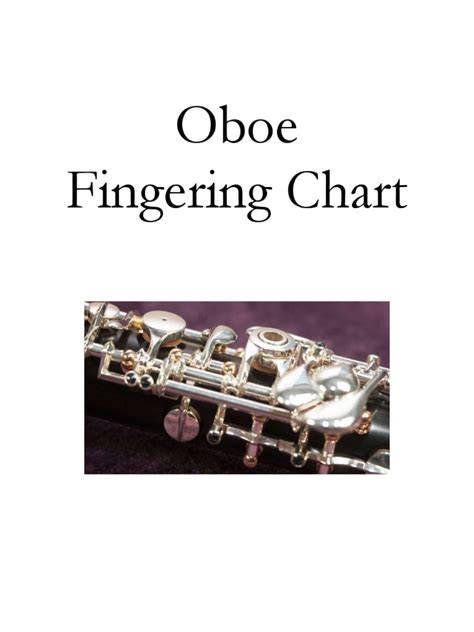 Oboe Fingering Chart | PDF