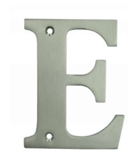 Brass numbers and letters from Lockshowroom.com