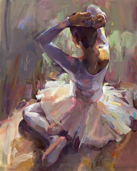 Backlit Ballerina | Tom Nachreiner - American Impressionist