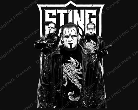 WWE STING Png Instant Download Digital Files Png - Etsy