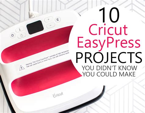 10 Projects You Didn’t Know You Could Make with a Cricut EasyPress – Sustain My Craft Habit