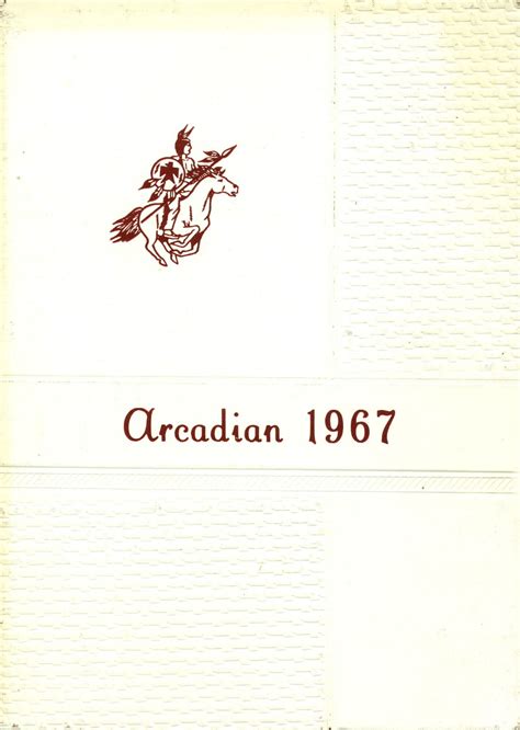 1967 yearbook from Arcadia High School from Arcadia, Ohio for sale