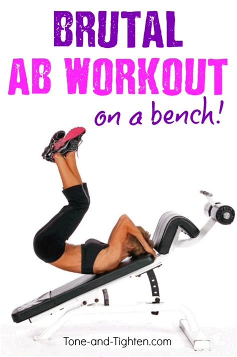 Ab workout on bench – Best bench exercises for your abs | Tone and Tighten