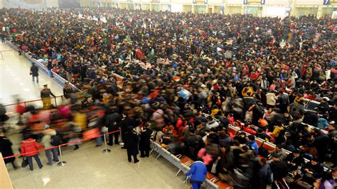 In China, Largest Annual Human Migration Begins